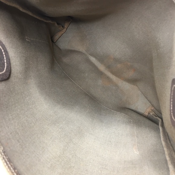 Gucci authentic brown monogram coated canvas tote bag - Picture 12 of 16